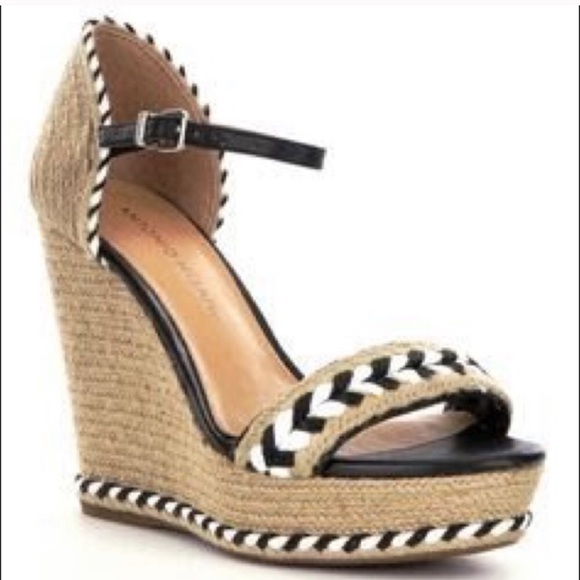antonio melani wedge sandals
